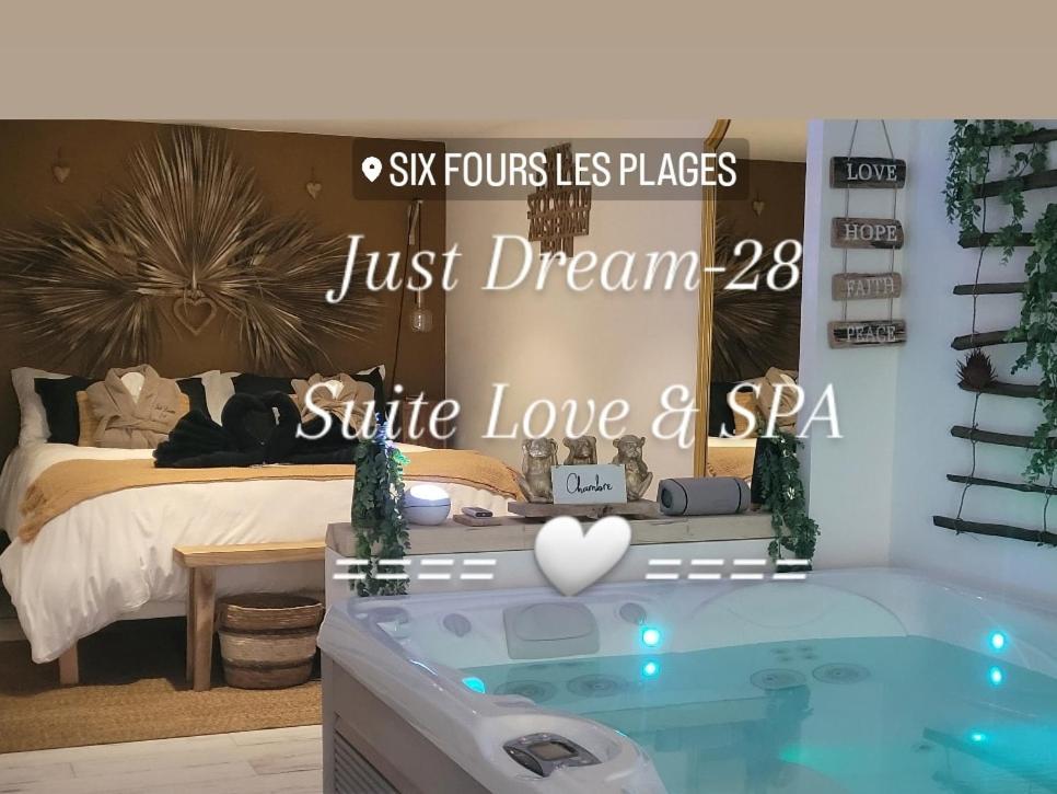 Suite & Spa Just Dream 28 Six-Fours-les-Plages Exterior foto